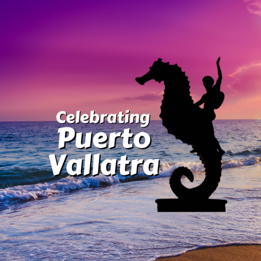 Celebrating Puerto Vallarta Purple Square LOGO