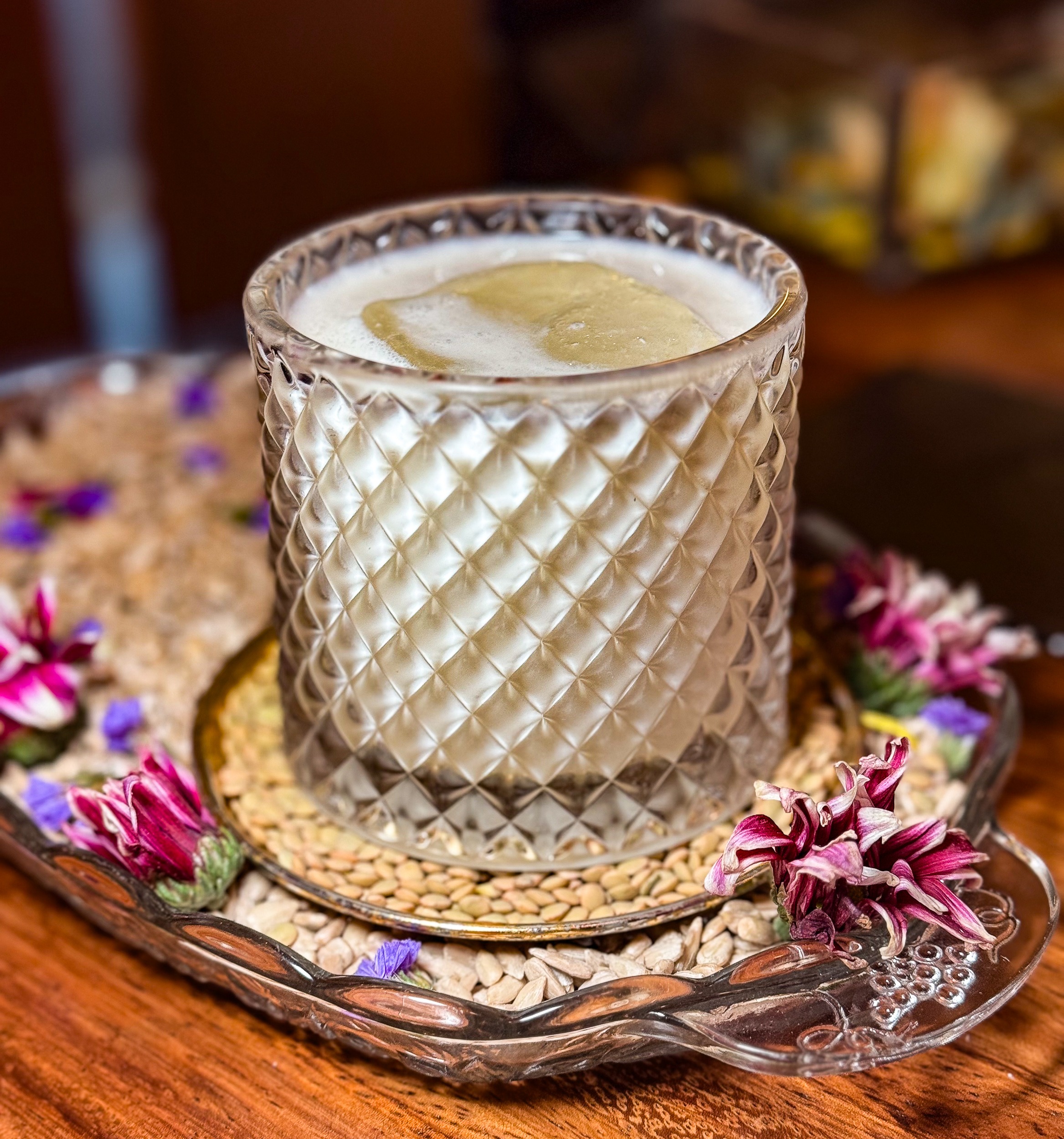 Coco Amarillo cocktail Mezcal & Sal Puerto Vallarta