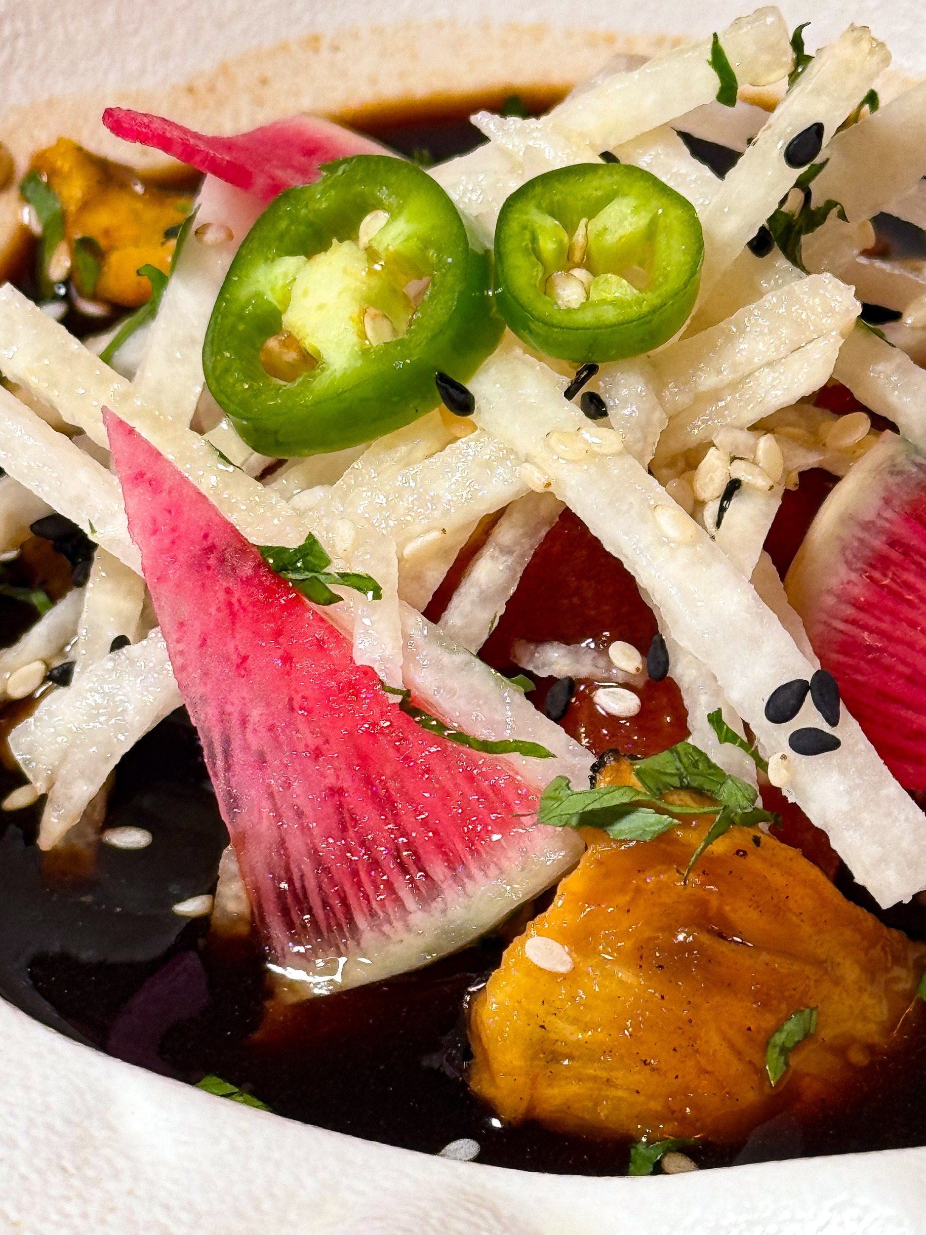 Miso Grilled Watermelon Mezcal & Sal Puerto Vallarta