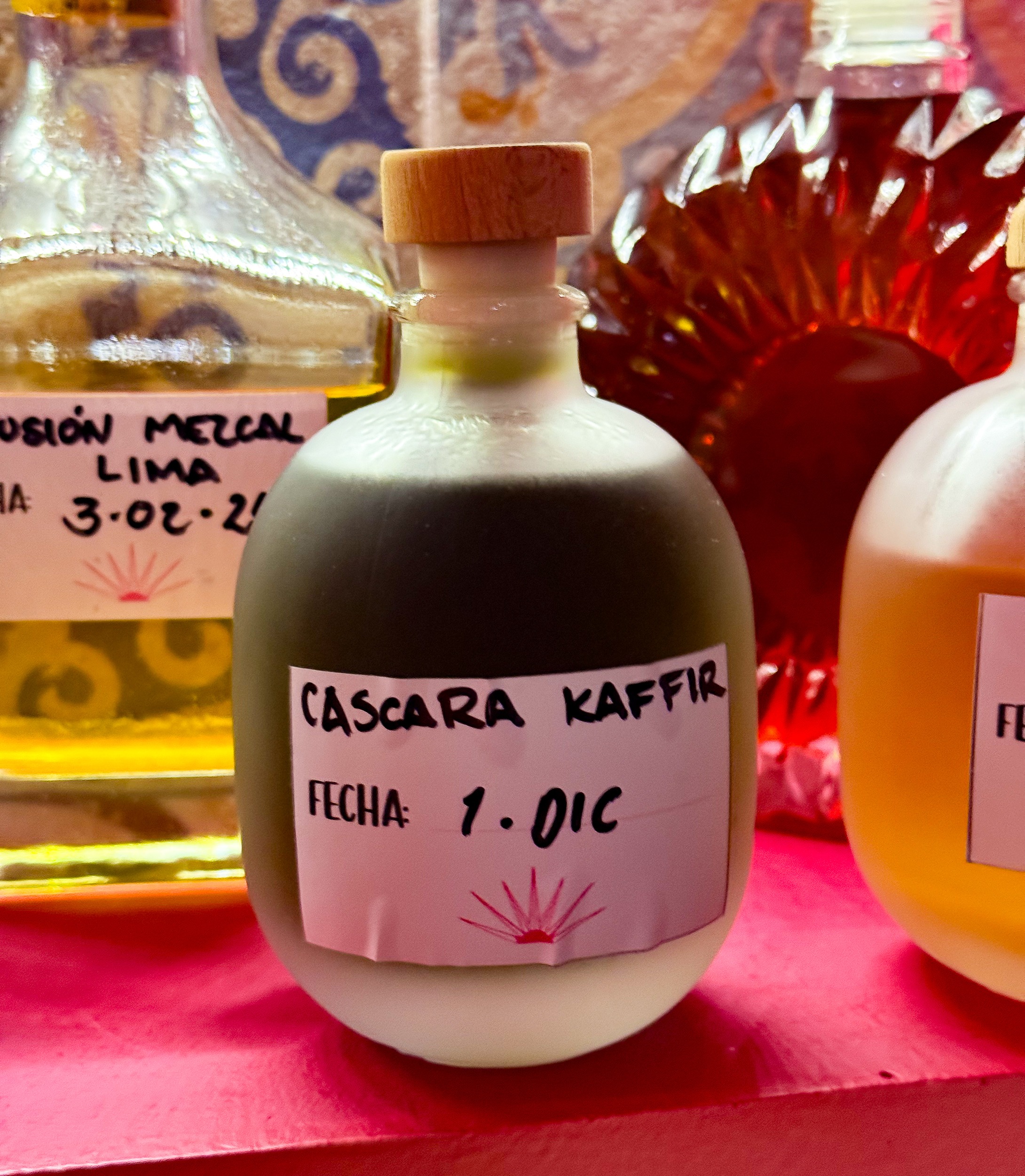 Elixirs for the Bar Mezcal & Sal Puerto Vallarta