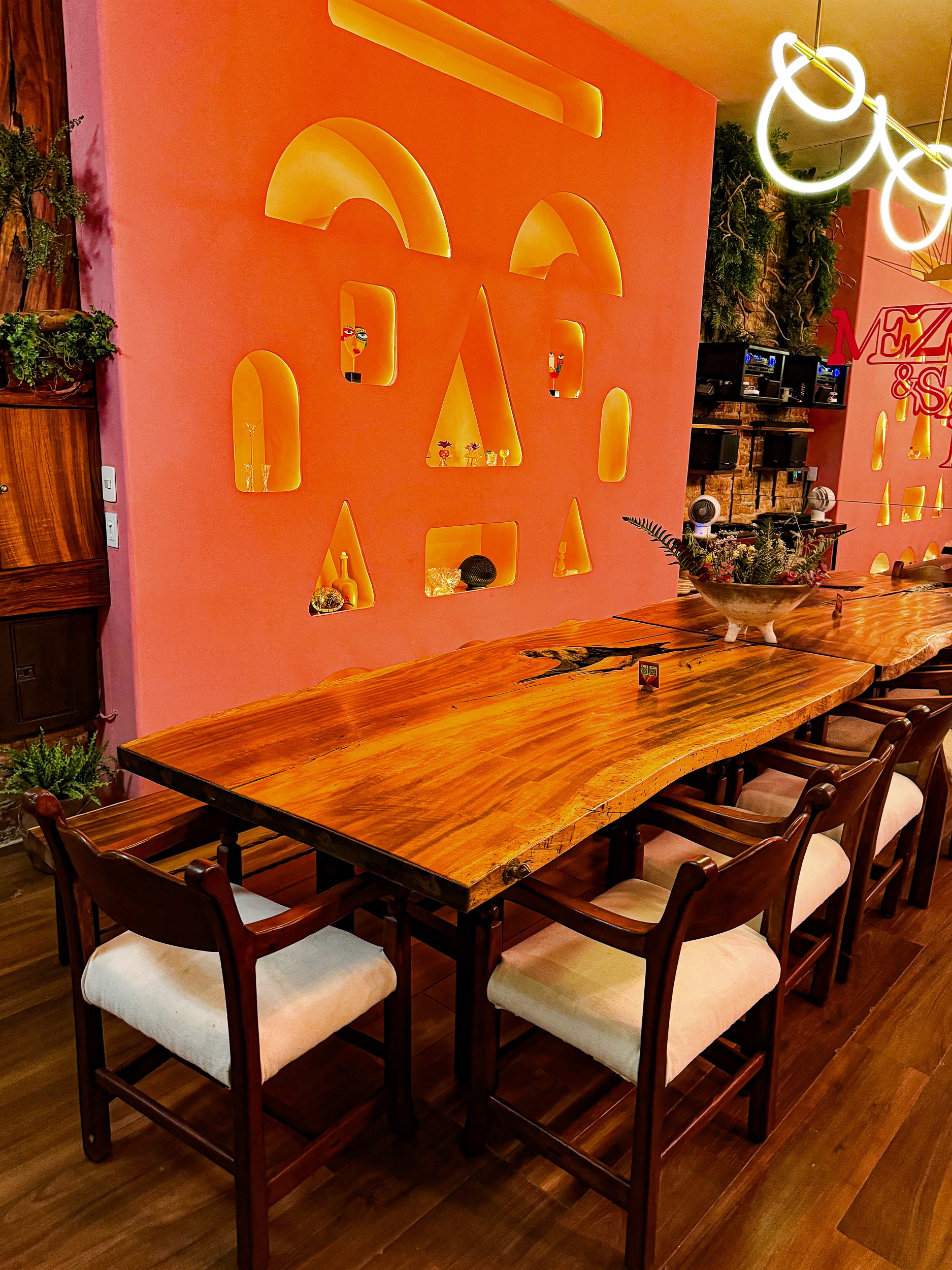 Inside the Mezcal & Sal Restaurant Puerto Vallarta