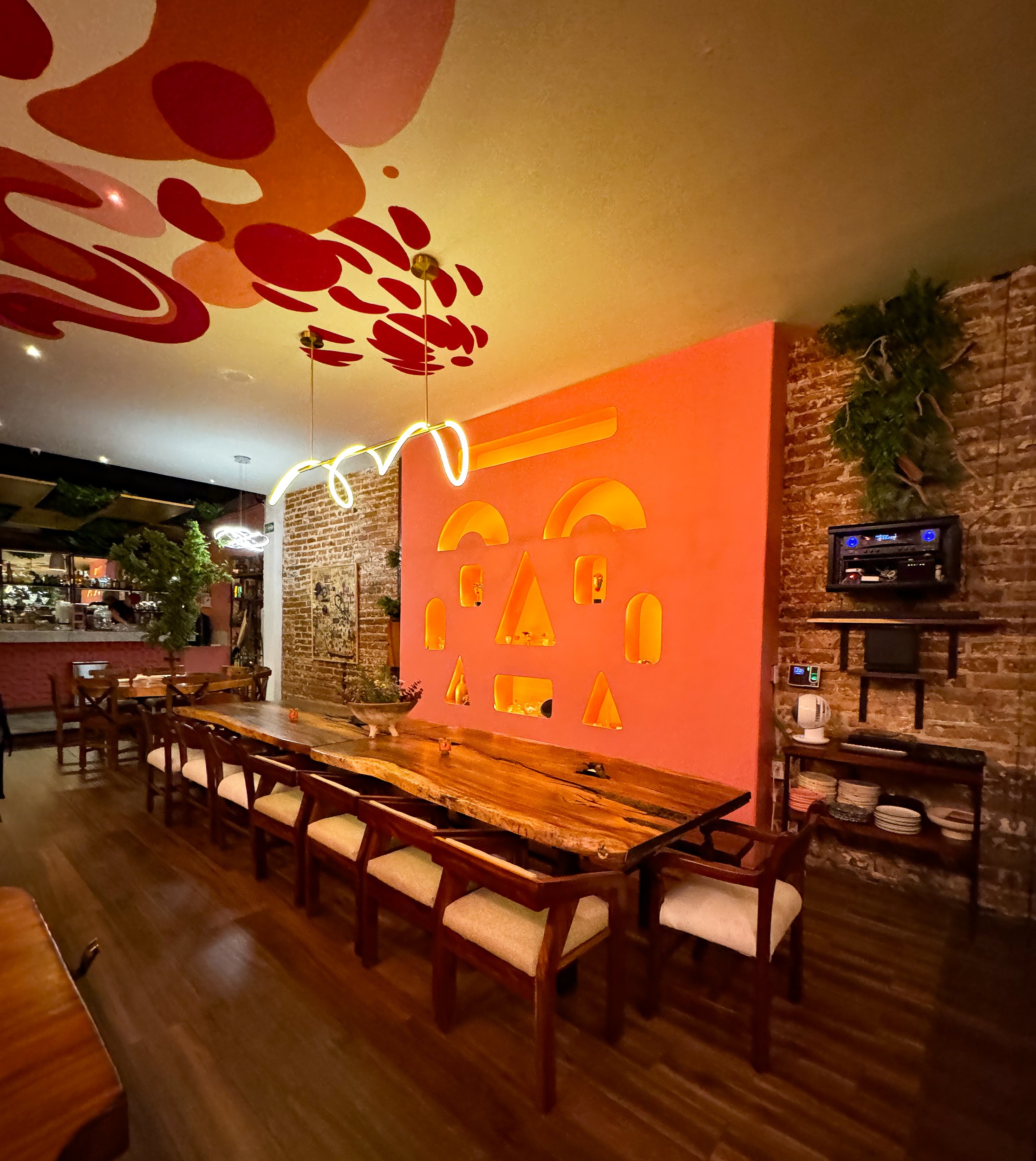 Inside the Mezcal & Sal Restaurant Puerto Vallarta