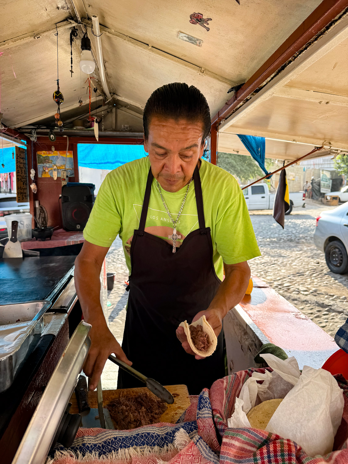 Miguel at Taqueria Lupita at Woolworths Celebrating Puerto Vallarta 