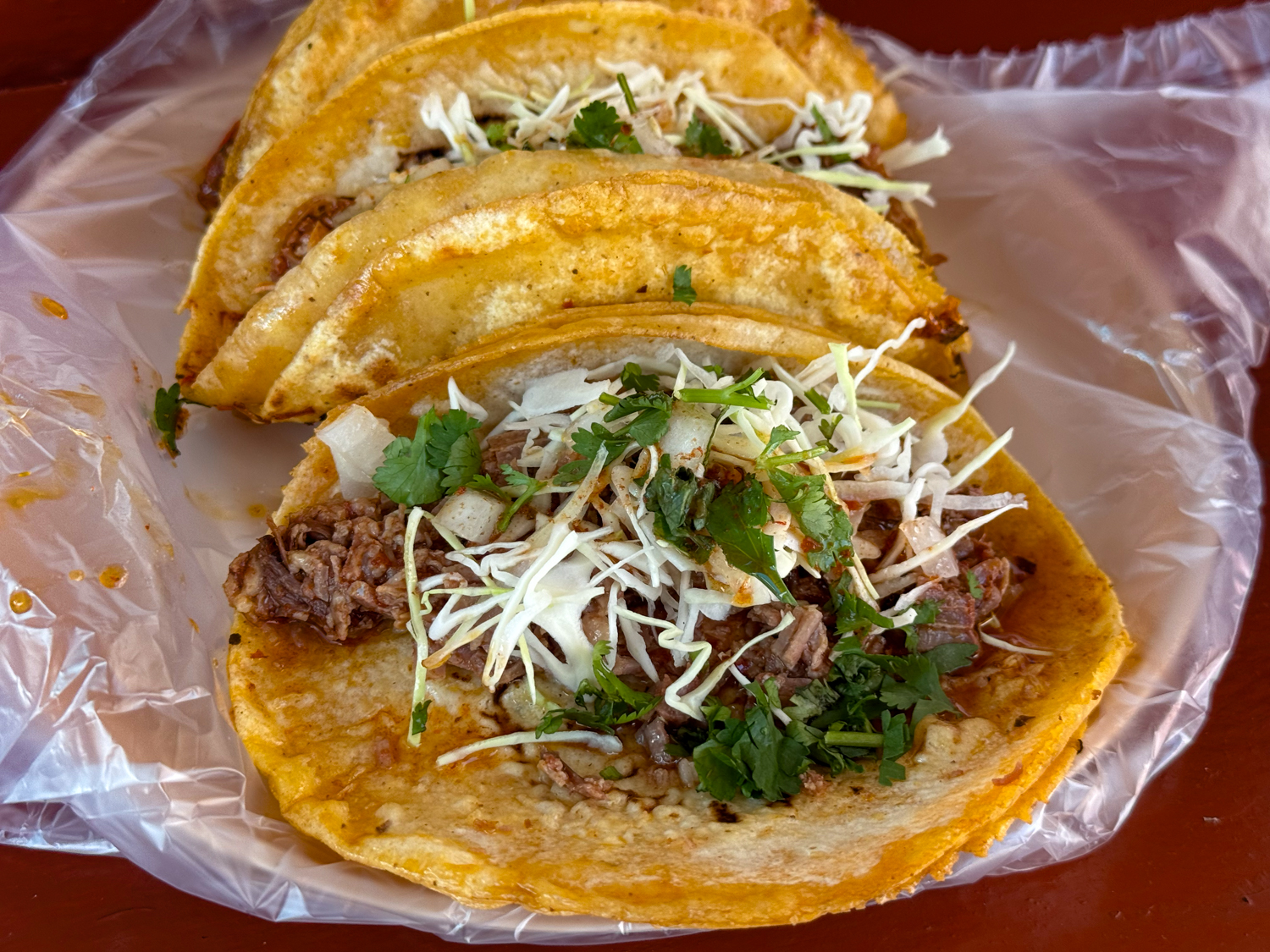 Three tasty tacos Taqueria Lupita at Woolworths Celebrating Puerto Vallarta 