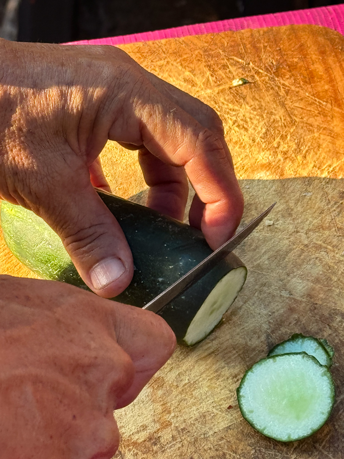 Slicing Cucumbers Taqueria Lupita at Woolworths 