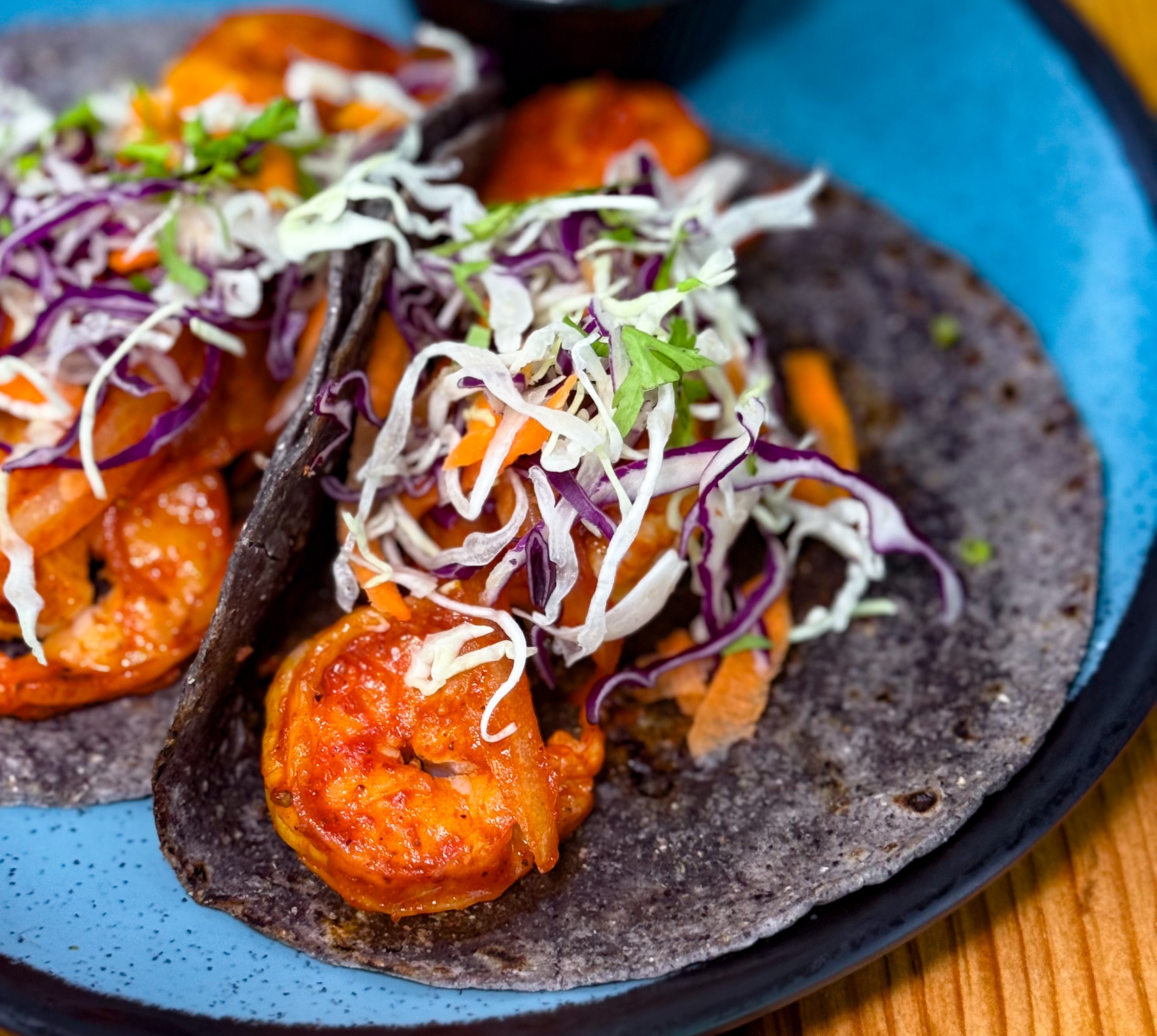 Taco de Camaron Adobado Bahía 103