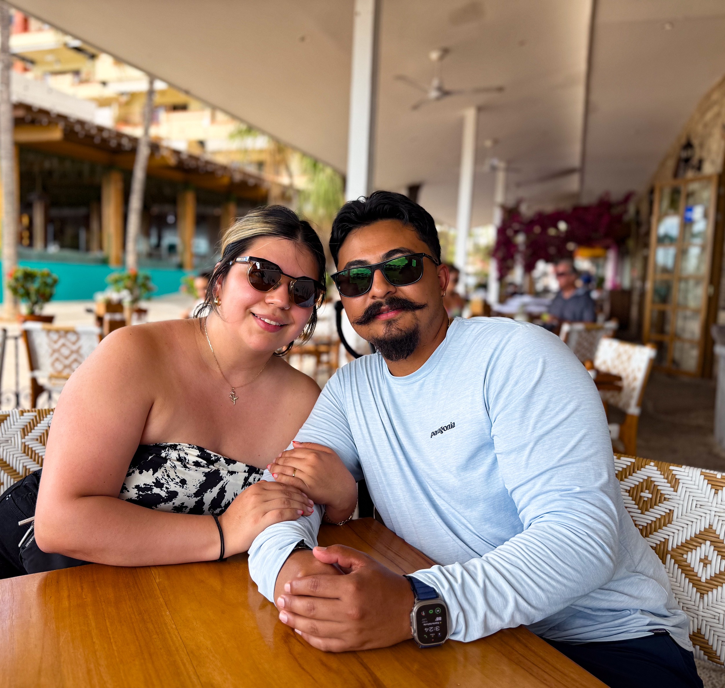 Adriana and Jorge Celebrating Puerto Vallarta