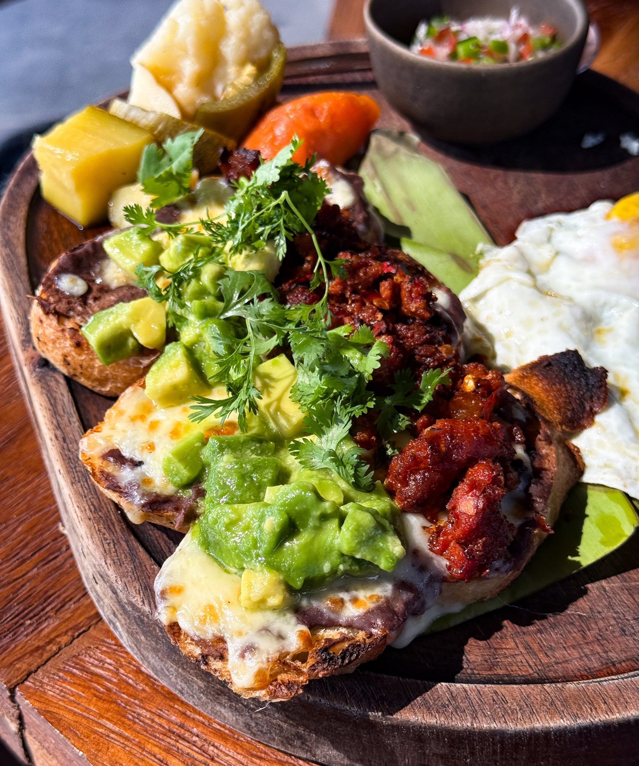 Sourdough Bread Molletes Cosecha Farm to Table