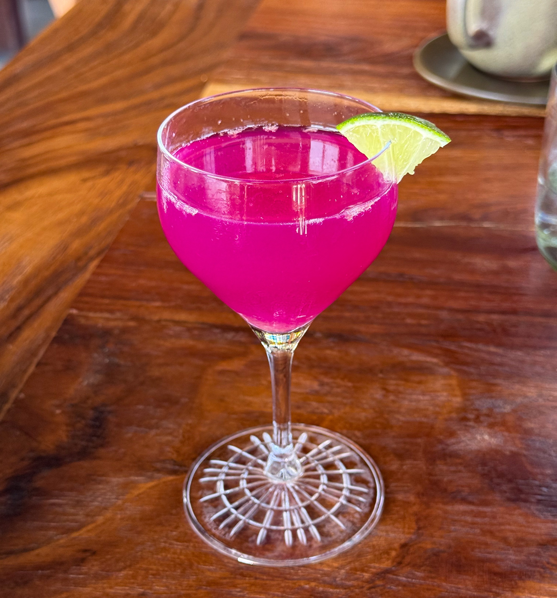Bougainvillea Cocktail Cosecha Farm to Table