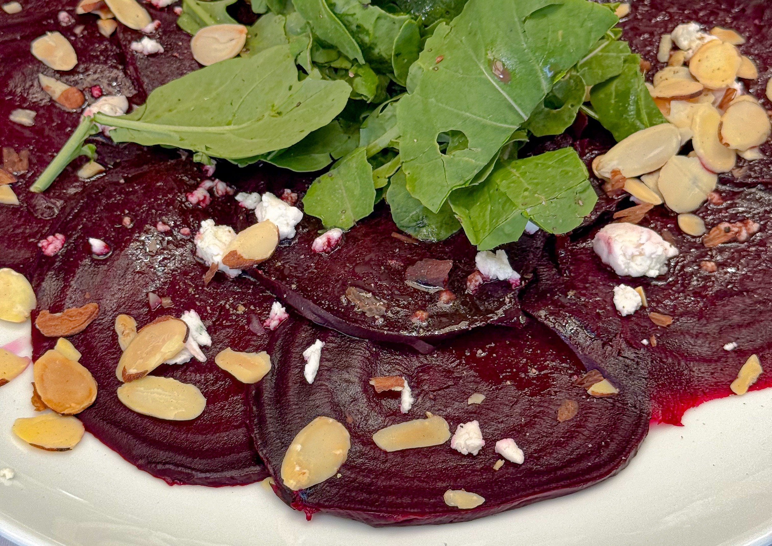 La Terrazza di Roma Stunning Beet Carpaccio